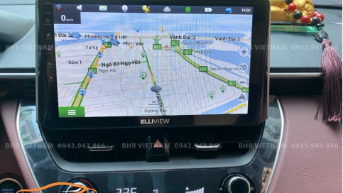 Màn hình DVD Android liền camera 360 xe Toyota Cross 2020 - nay | Elliview S4 Deluxe 